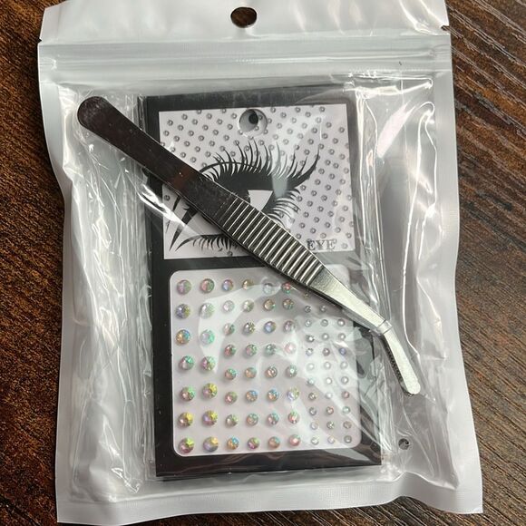 6 Sheets Face Gem Eye Body Jewels Crystal Self-Adhesive Rhinestone - Picture 7 of 7